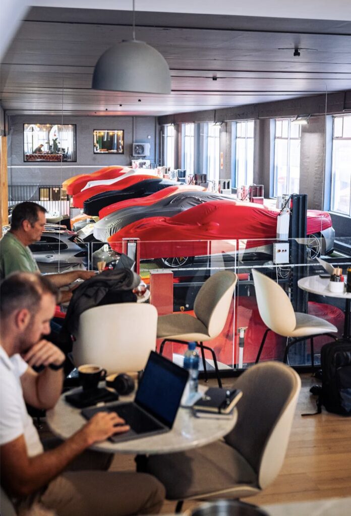 Coffee at The Automotive Archive