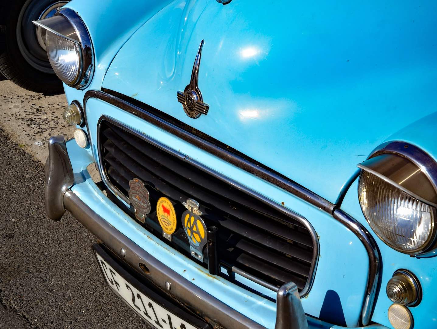 Morris Minor vintage car